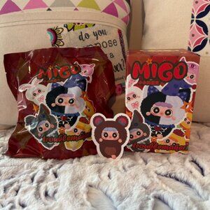 Migo Little Troublemaker Series Plush Pendant Blind - Escape Little Bear